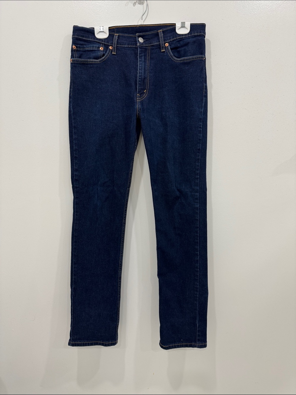 Levi’s 511 Slim Fit Jeans Men’s 34x32 Dark Wash Stretch Denim Classic Blue